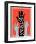 Black Lives Matter - Hands-Emily Rasmussen-Framed Art Print