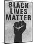 Black Lives Matter-Marcus Prime-Mounted Art Print