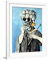 Black Lorgnette-Vaan Manoukian-Framed Art Print