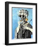 Black Lorgnette-Vaan Manoukian-Framed Art Print