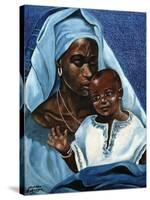Black Madonna and Child-unknown Ballinger-Stretched Canvas