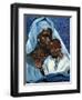 Black Madonna and Child-unknown Ballinger-Framed Art Print