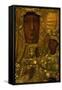 Black Madonna, Icon on Wooden Board, Czestochowa, Poland, Detail-null-Framed Stretched Canvas