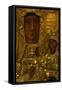 Black Madonna, Icon on Wooden Board, Czestochowa, Poland, Detail-null-Framed Stretched Canvas