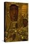 Black Madonna, Icon on Wooden Board, Czestochowa, Poland, Detail-null-Stretched Canvas