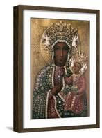 Black Madonna of Czestochowa-null-Framed Giclee Print