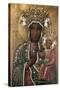 Black Madonna of Czestochowa-null-Stretched Canvas