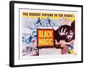 Black Magic-null-Framed Art Print