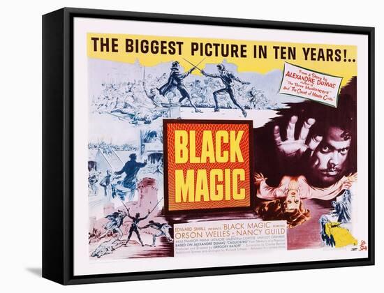 Black Magic-null-Framed Stretched Canvas
