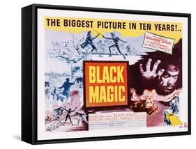 Black Magic-null-Framed Stretched Canvas