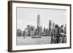 Black Manhattan Collection - 1 WTC-Philippe Hugonnard-Framed Photographic Print