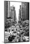 Black Manhattan Collection - Between the Buildings-Philippe Hugonnard-Mounted Photographic Print