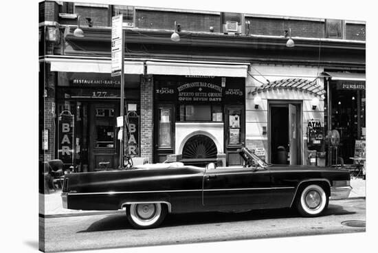 Black Manhattan Collection - Black Cadillac-Philippe Hugonnard-Stretched Canvas