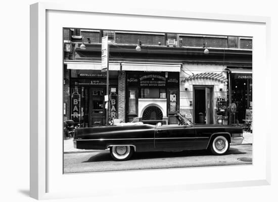 Black Manhattan Collection - Black Cadillac-Philippe Hugonnard-Framed Photographic Print