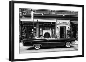 Black Manhattan Collection - Black Cadillac-Philippe Hugonnard-Framed Photographic Print