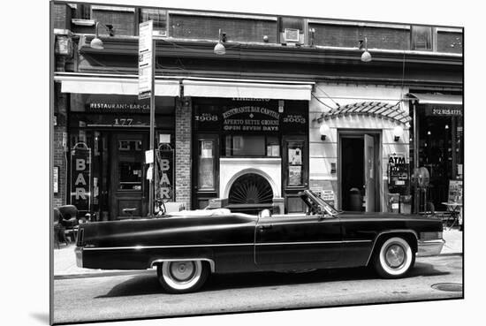 Black Manhattan Collection - Black Cadillac-Philippe Hugonnard-Mounted Photographic Print