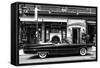 Black Manhattan Collection - Black Cadillac-Philippe Hugonnard-Framed Stretched Canvas