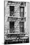 Black Manhattan Collection - Building Facade-Philippe Hugonnard-Mounted Photographic Print