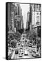 Black Manhattan Collection - Central Avenue-Philippe Hugonnard-Framed Stretched Canvas