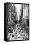 Black Manhattan Collection - Central Avenue-Philippe Hugonnard-Framed Stretched Canvas