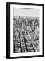 Black Manhattan Collection - Cityscape-Philippe Hugonnard-Framed Photographic Print