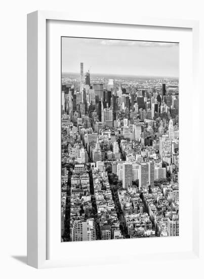 Black Manhattan Collection - Cityscape-Philippe Hugonnard-Framed Photographic Print