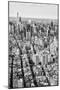 Black Manhattan Collection - Cityscape-Philippe Hugonnard-Mounted Photographic Print