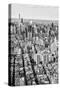 Black Manhattan Collection - Cityscape-Philippe Hugonnard-Stretched Canvas