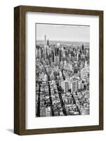 Black Manhattan Collection - Cityscape-Philippe Hugonnard-Framed Photographic Print