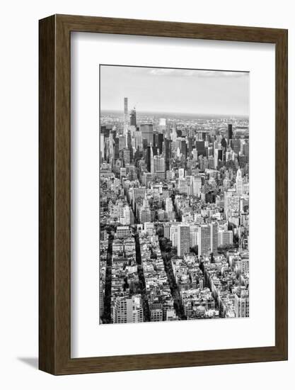 Black Manhattan Collection - Cityscape-Philippe Hugonnard-Framed Photographic Print