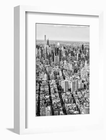 Black Manhattan Collection - Cityscape-Philippe Hugonnard-Framed Photographic Print