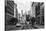 Black Manhattan Collection - Downtown Taxi-Philippe Hugonnard-Stretched Canvas