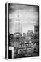 Black Manhattan Collection - Empire State Building-Philippe Hugonnard-Stretched Canvas
