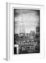 Black Manhattan Collection - Empire State Building-Philippe Hugonnard-Framed Photographic Print