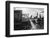Black Manhattan Collection - End of the Day-Philippe Hugonnard-Framed Photographic Print