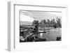 Black Manhattan Collection - End of the Night-Philippe Hugonnard-Framed Photographic Print