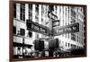 Black Manhattan Collection - Fifth Avenue Sign-Philippe Hugonnard-Framed Photographic Print