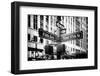 Black Manhattan Collection - Fifth Avenue Sign-Philippe Hugonnard-Framed Photographic Print