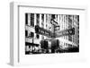 Black Manhattan Collection - Fifth Avenue Sign-Philippe Hugonnard-Framed Photographic Print