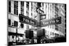 Black Manhattan Collection - Fifth Avenue Sign-Philippe Hugonnard-Mounted Photographic Print