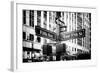 Black Manhattan Collection - Fifth Avenue Sign-Philippe Hugonnard-Framed Photographic Print