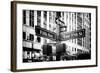 Black Manhattan Collection - Fifth Avenue Sign-Philippe Hugonnard-Framed Photographic Print