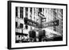 Black Manhattan Collection - Fifth Avenue Sign-Philippe Hugonnard-Framed Photographic Print