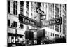 Black Manhattan Collection - Fifth Avenue Sign-Philippe Hugonnard-Mounted Photographic Print