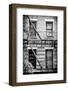 Black Manhattan Collection - Fire Escape Stairs New York-Philippe Hugonnard-Framed Photographic Print