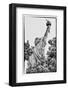 Black Manhattan Collection - Freedom-Philippe Hugonnard-Framed Photographic Print