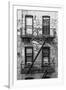 Black Manhattan Collection - Graffiti Stairs-Philippe Hugonnard-Framed Photographic Print