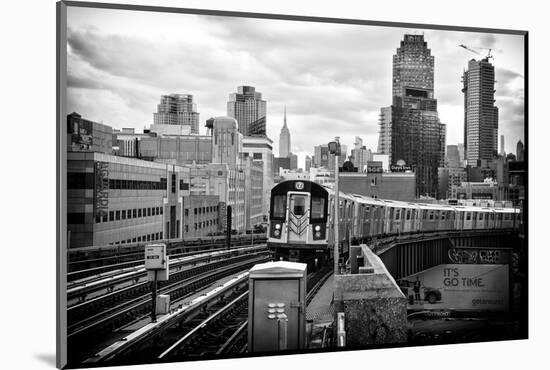 Black Manhattan Collection - It's Go Time-Philippe Hugonnard-Mounted Photographic Print