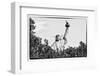 Black Manhattan Collection - Lady Liberty I-Philippe Hugonnard-Framed Photographic Print