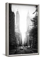 Black Manhattan Collection - Lexington Avenue-Philippe Hugonnard-Framed Photographic Print